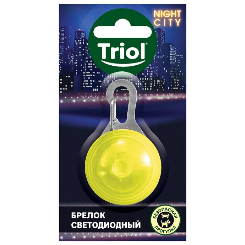 Брелок TRIOL Night City Маяк светодиодный 55х35мм 339₽