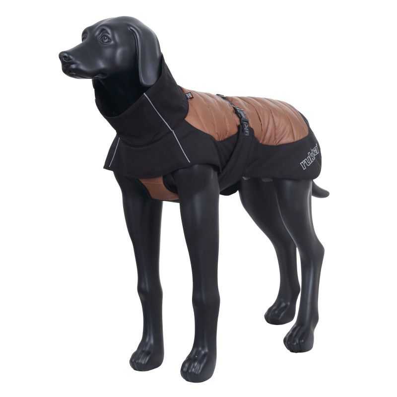 куртка бомбер унисекс rebel коричневая размер s Куртка для собак RUKKA Airborn утепленная коричневая, размер 25 S