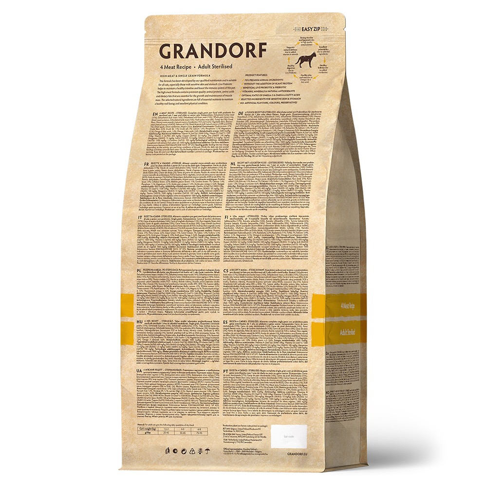 Grandorf Adult Indoor пробиотик.