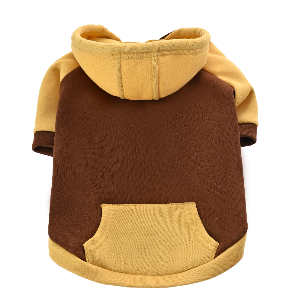 Толстовка для собак Foxie BarkHood M (длина спины 35см) желтый