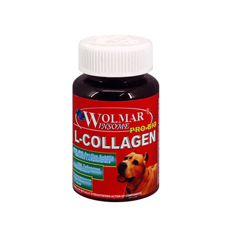 Витамины для собак WOLMAR Winsome Pro Bio Collagen 100таб