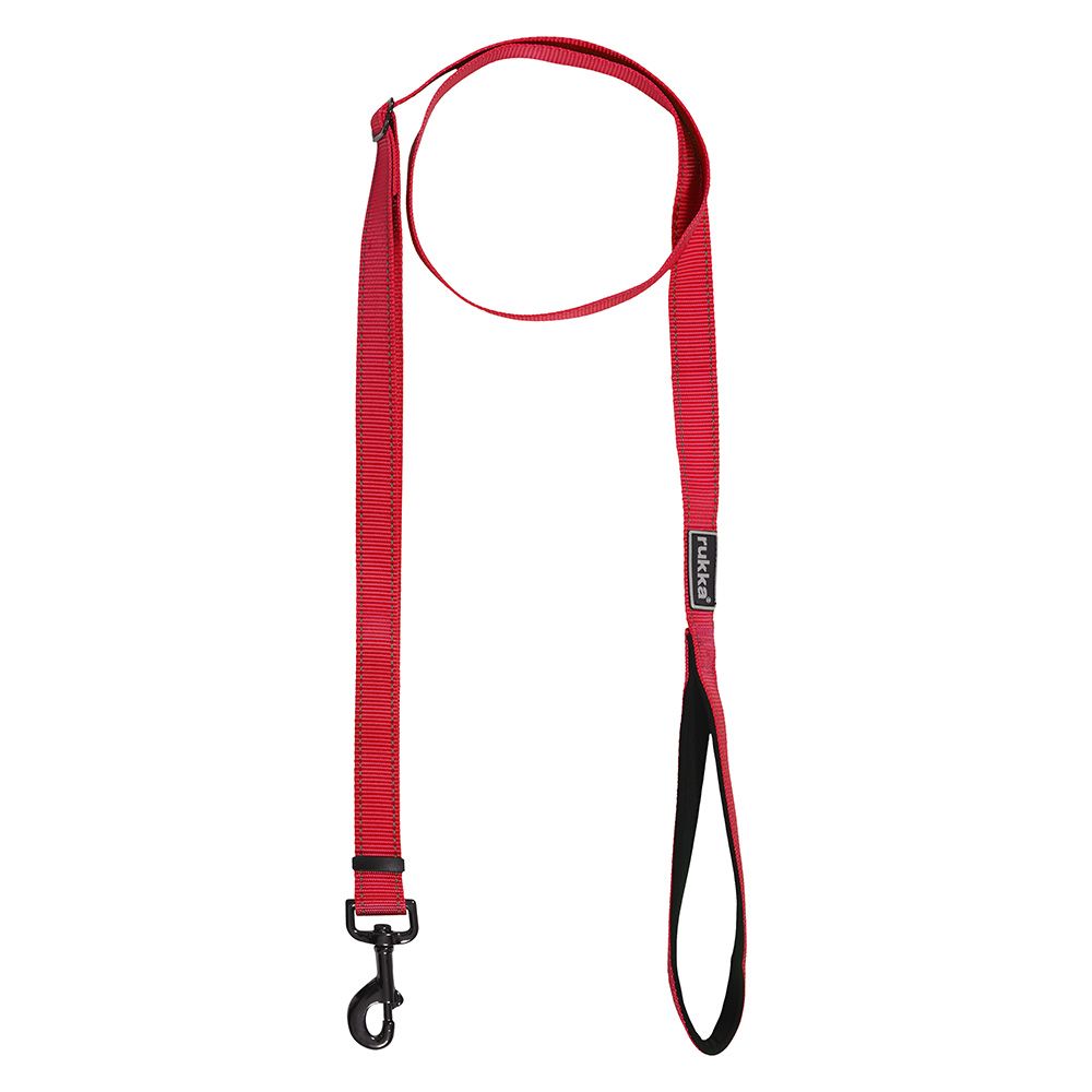 Поводок для собак RUKKA 25мм/2м Красный поводок для собак collar glamour 9мм 122см красный