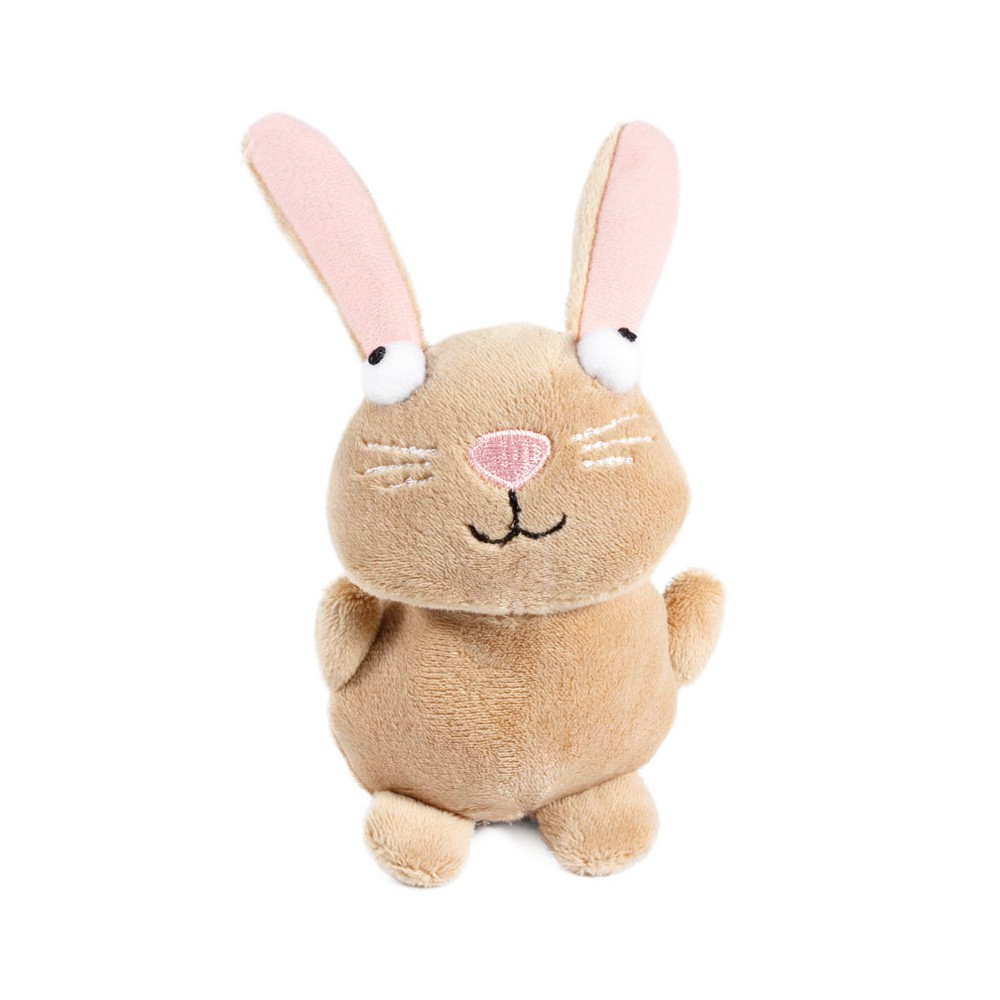 Игрушка для собак GIGWI Plush Friendz Кролик с пищалкой 16см