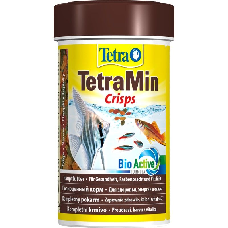 Корм для рыб TETRA Min Pro crisp корм-чипсы для всех видов рыб 100мл корм для рыб tetra pro energy корм чипсы для всех видов рыб для доп энергии 100мл