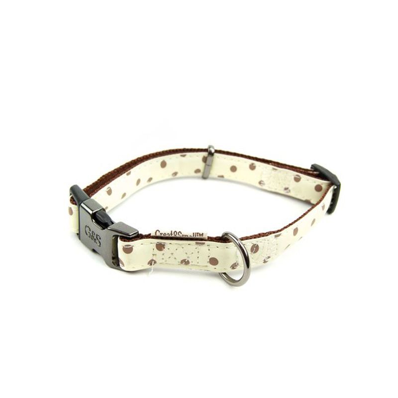 Ошейник для собак Great&Small Polka Dot 15х300-450мм светящийся в темноте светящийся самокат