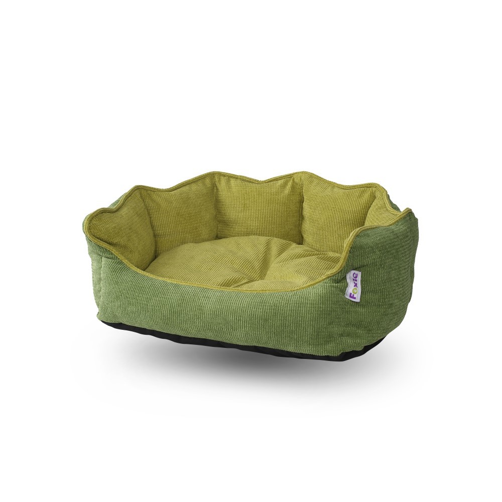 Лежак для животных Foxie Dream Shell 53x46см зеленый