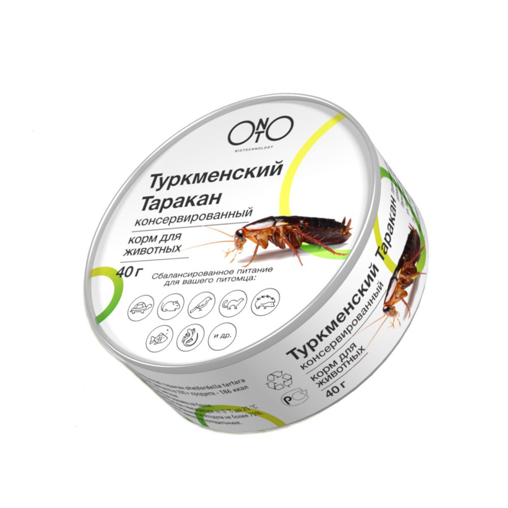 туркменский таракан консервированный onto 40 г Туркменский таракан консервированный ONTO , 40 г