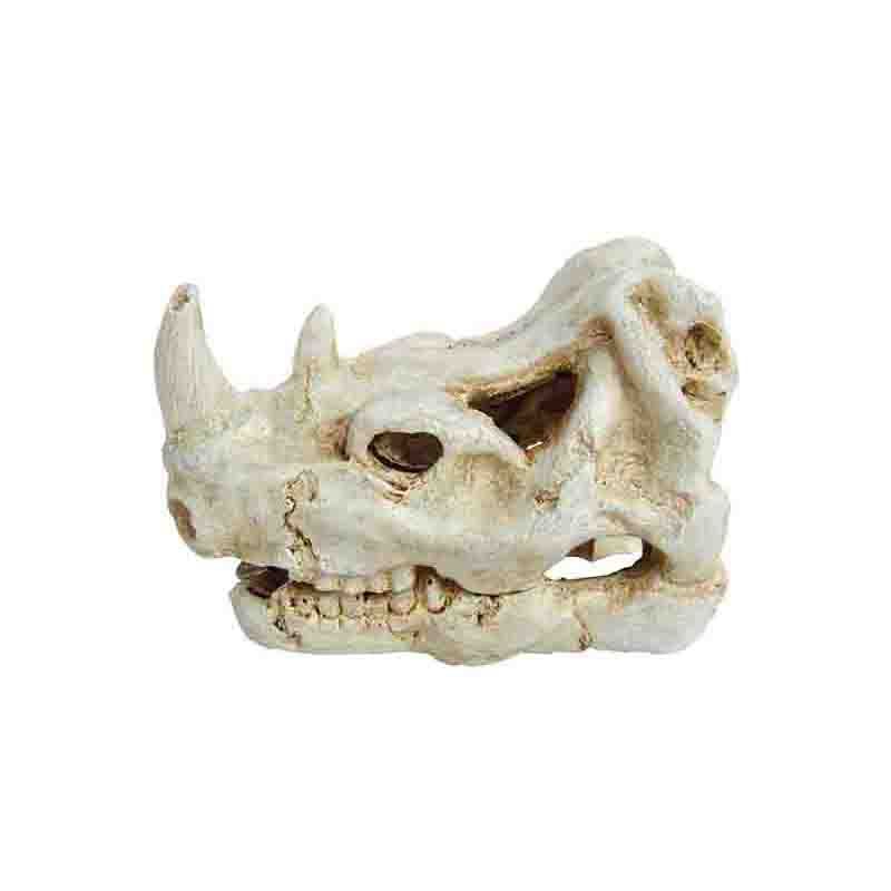 декор для аквариумов орловская керамика череп малый 55 90мм Декор для аквариумов PRIME Череп носорога 7,5х5х5см