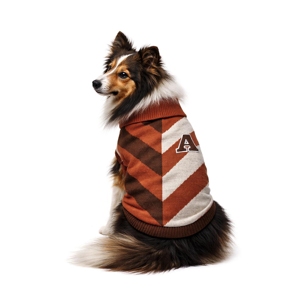 Свитер для собак Foxie Colored lines разноцветный р. M (длина спины 35см, обхват груди 44-48см)