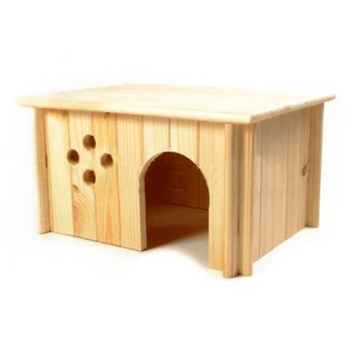 Домик для грызунов ИВАНКО GREEN FARM И-607 деревянный для кролика