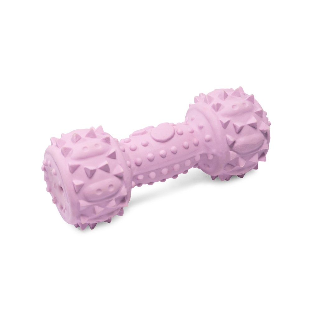 Игрушка для собак TRIOL Гантель Лапка, латекс 95мм trixie игрушка гантель смайлик 19 см латекс цвет в ассортименте