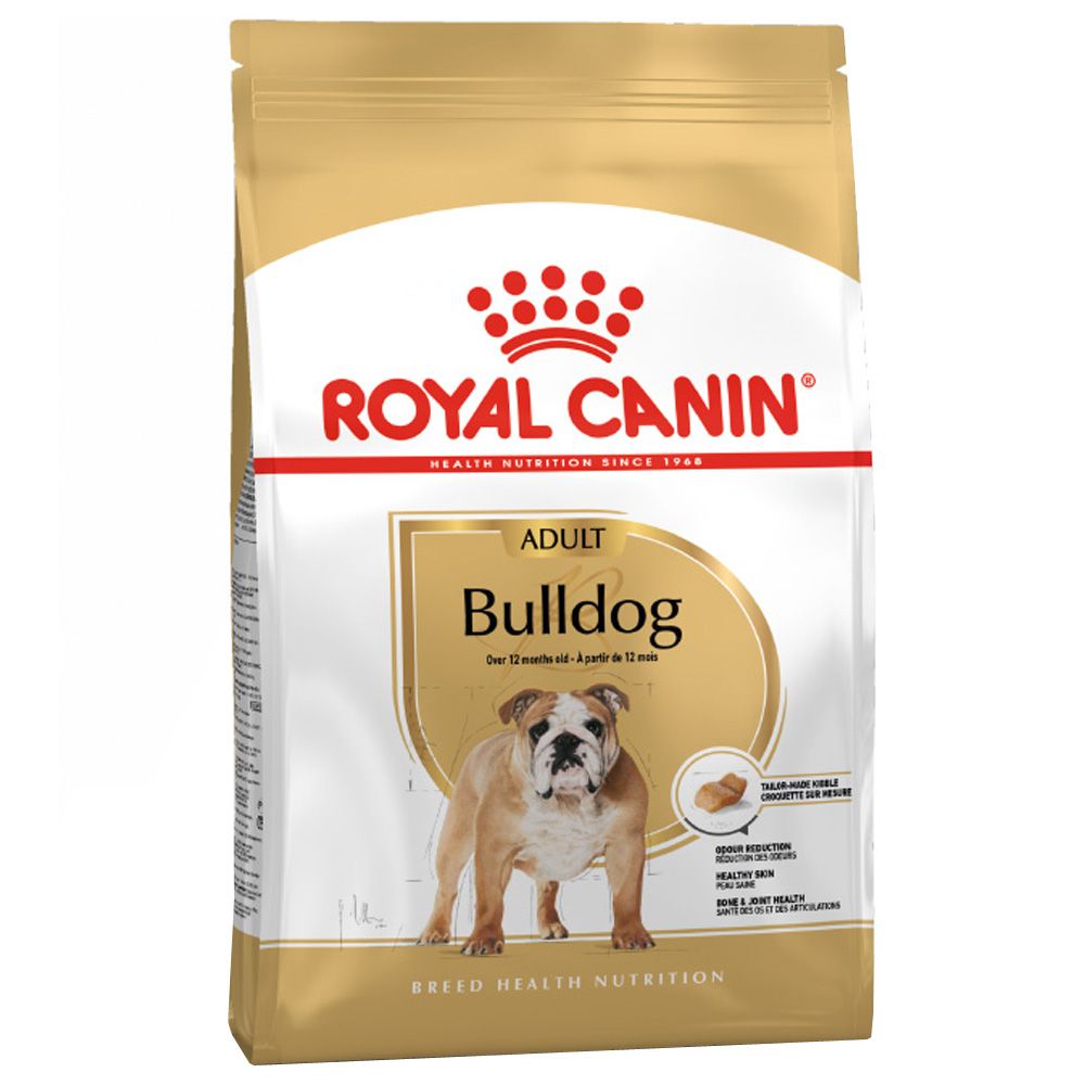 Корм для собак ROYAL CANIN Bulldog Adult для породы бульдог от 12 месяцев сух. 3кг фото