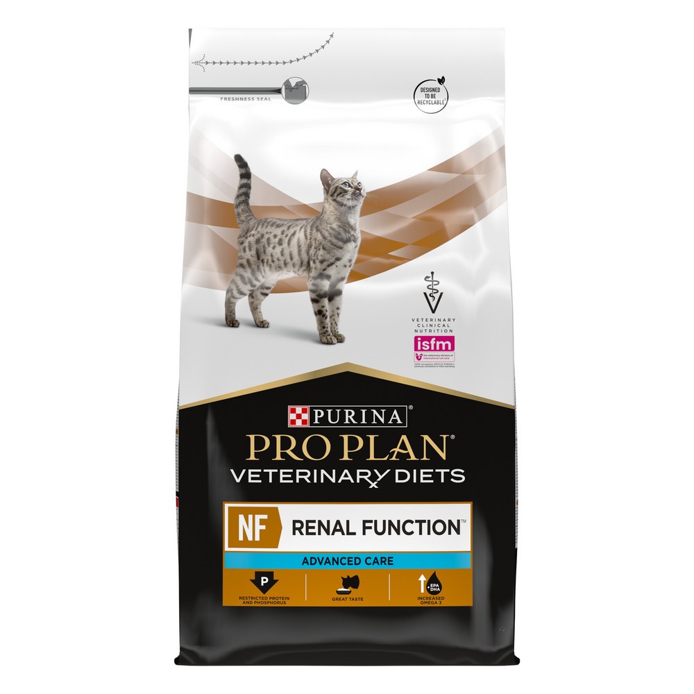 Корм для кошек Pro Plan Veterinary Diets NF при хронической болезни почек advanced care сух. 5кг