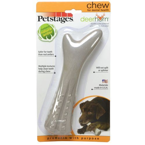 Игрушка для собак PETSTAGES Deerhorn с оленьими рогами большая