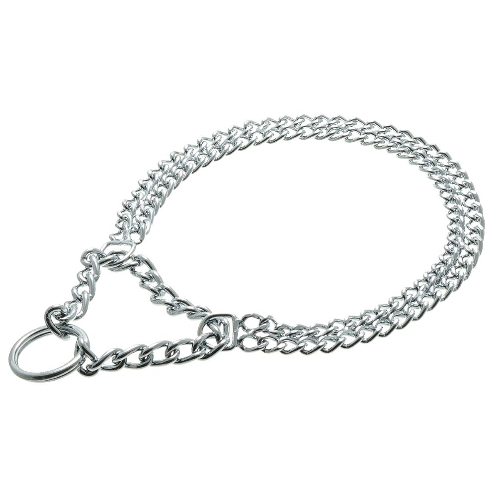 Удавка для собак V.I.PET двойная 2,0ммx18" (45см)