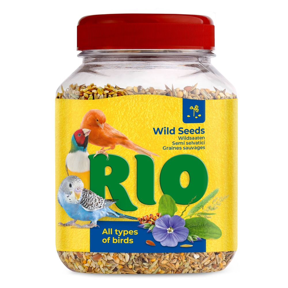 Лакомство для птиц RIO Семена луговых трав 240г Лакомство для птиц RIO Семена луговых трав 240г