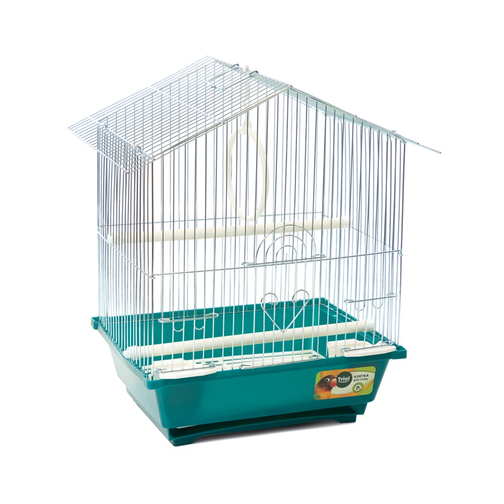 цена Клетка для птиц TRIOL цинк, 300х230х390мм