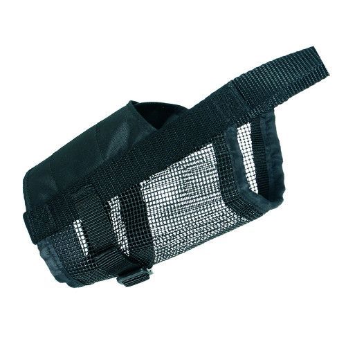 Намордник для собак TRIXIE размер 3, нейлон, черный