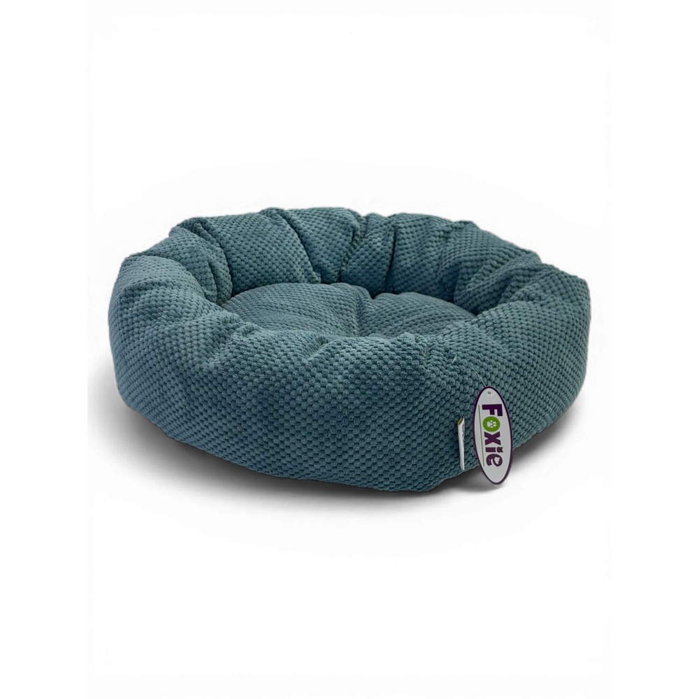 Лежак для животных Foxie Oasis цитрус 57х57см синий апельсин