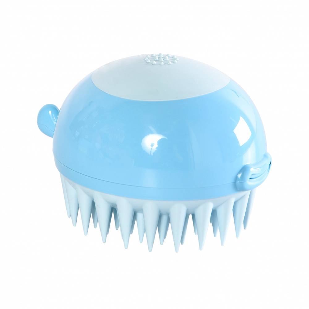 Щетка для мытья животных Foxie с диспенсером для шампуня