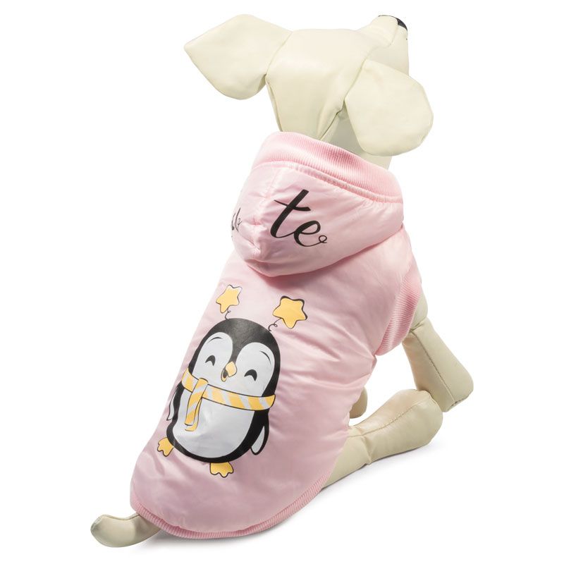 Попона для собак TRIOL утепленная Пингвинёнок XL, размер 40см пингвинёнок сиреневый 22 см