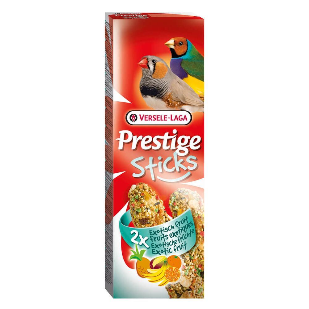 Лакомство для птиц VERSELE-LAGA Prestige палочки для канареек с экзотическими фруктами 2х30г