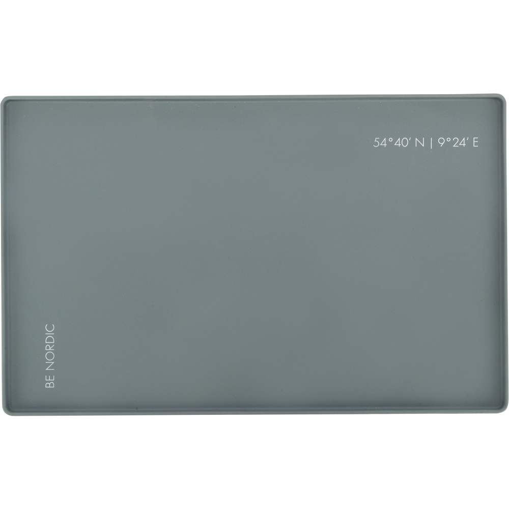 Коврик под миску TRIXIE Be Nordic силикон, серый 60х40см