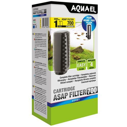 aquael комплект сменных губок 2 шт для фильтра aquael asap 500 Картридж для фильтра AQUAEL Asap 700 c губкой, сменный