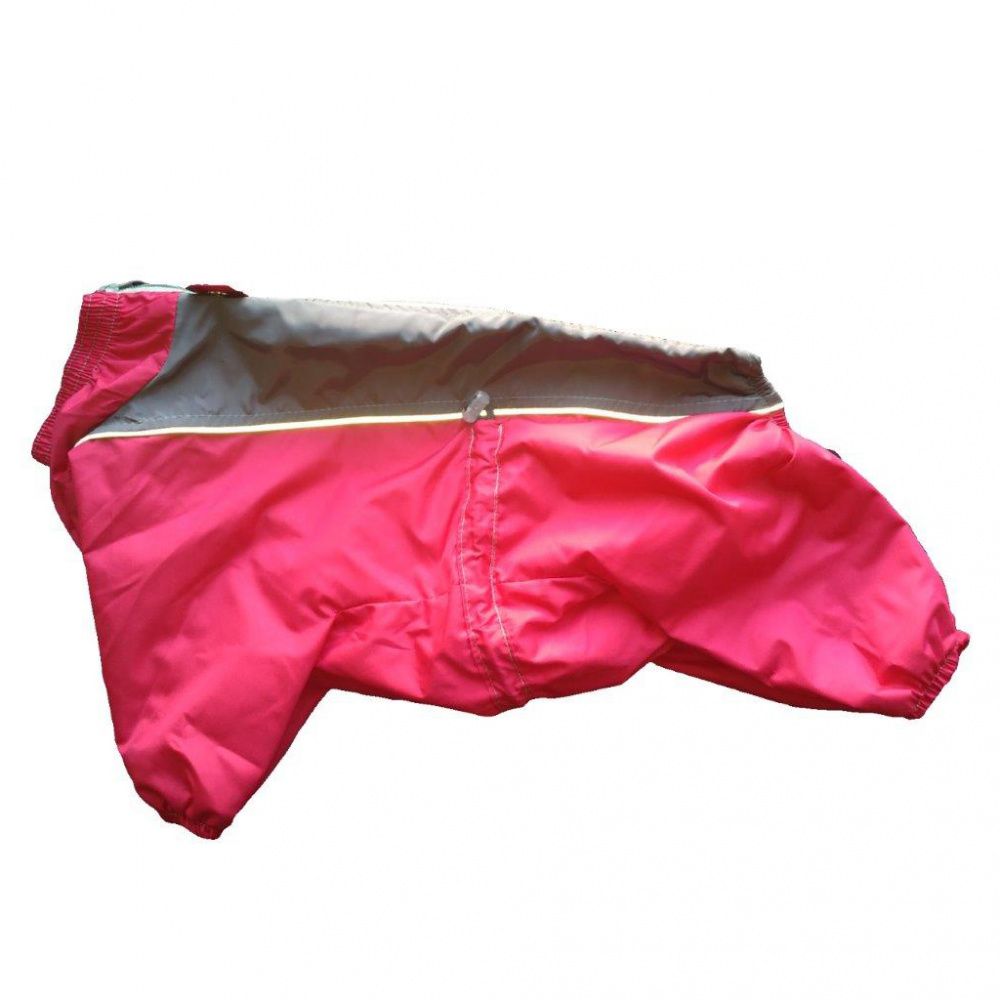 Комбинезон-плащ для собак МОХНАТЫЕ УШКИ Спорт двухцветный (сине-зеленый) унисекс размер ХХL 34см