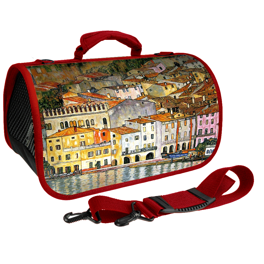 Сумка-переноска для животных Foxie Венеция 43х25х24см