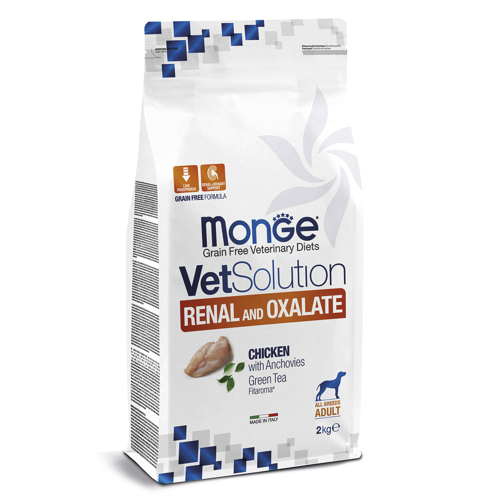 Корм для собак Monge VetSolution Renal при заболеваниях почек сух. 2кг