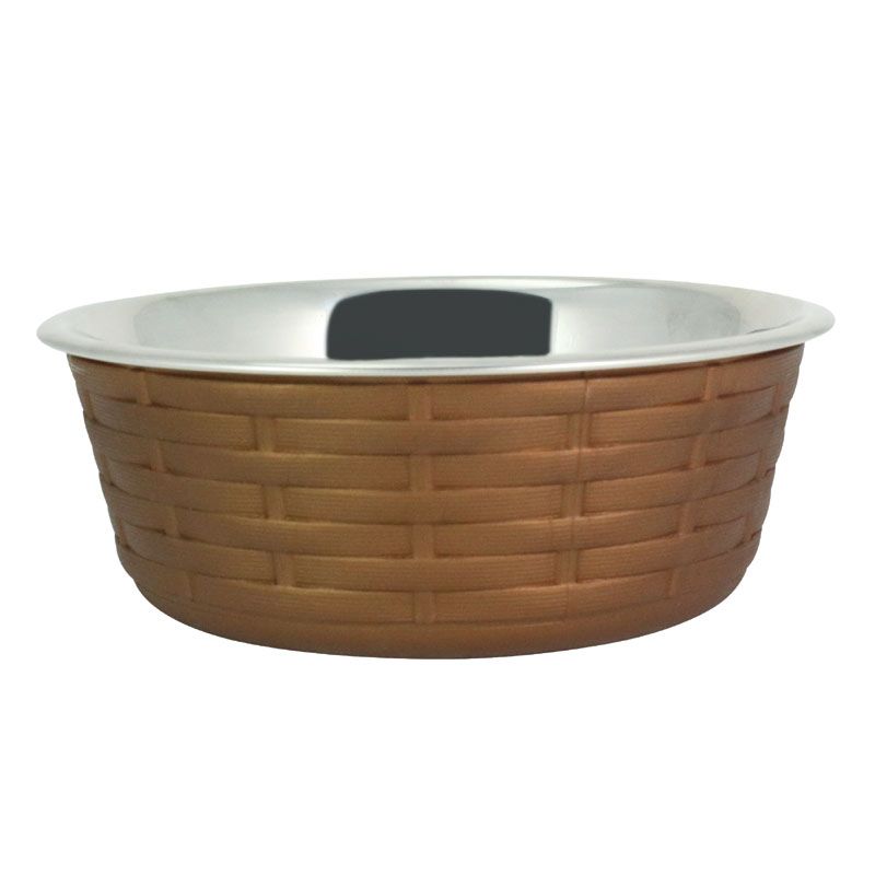 Миска для животных Foxie Woven Fusion Bowl металлическая 400мл миска для животных foxie trimond bowl металлическая 400мл