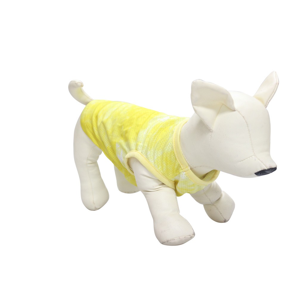 Футболка для собак Foxie Lemon pie M (длина спины 35см, обхват груди 48-52см) желтая футболка e190 желтая размер m
