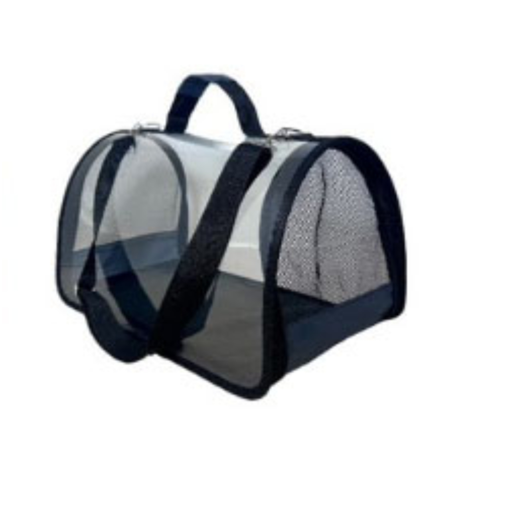 Сумка-переноска для животных ХОРОШКА Классик 45х26х26см прозрачная