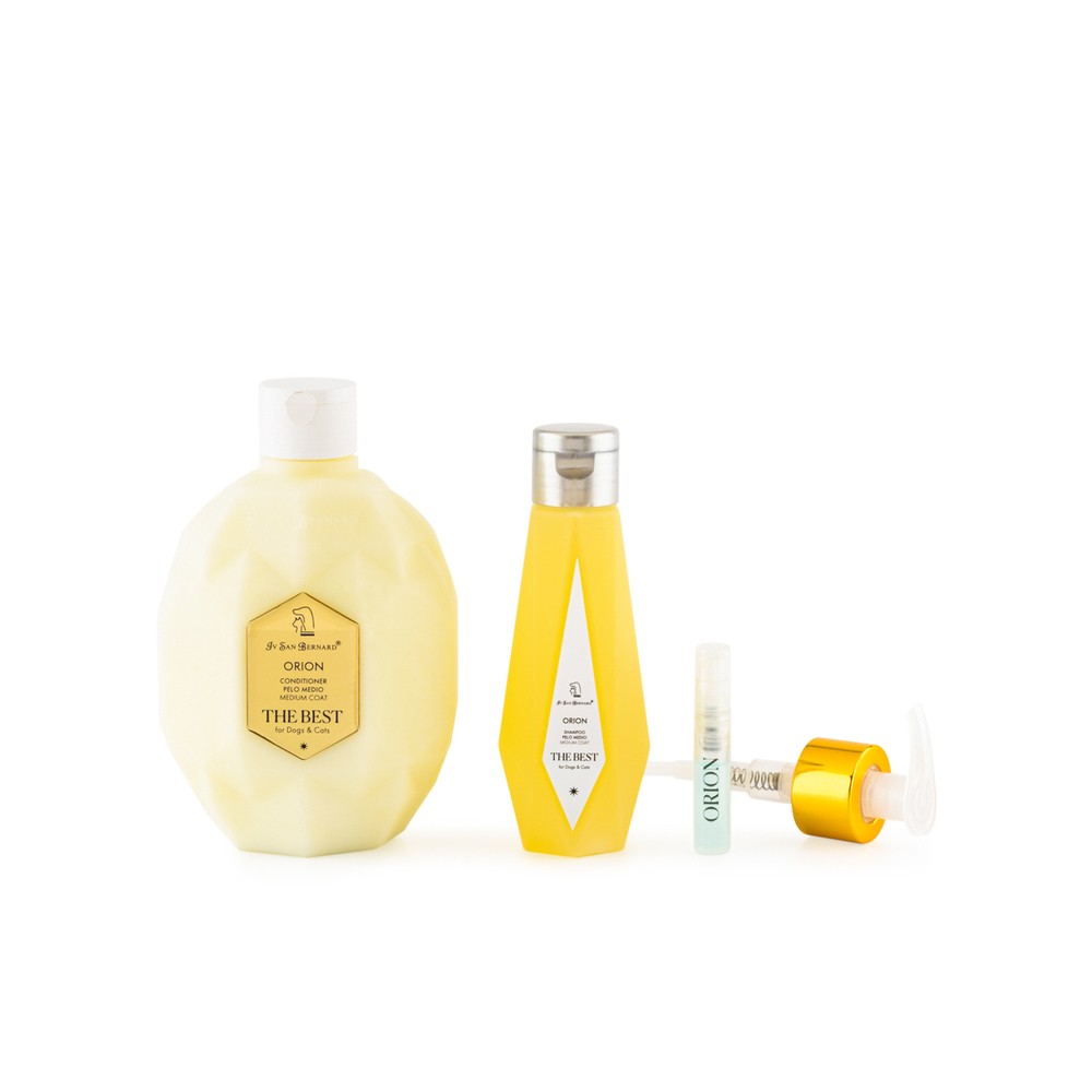 Набор кондиционер+шампунь Iv San Bernard Orion для средней шерсти+парфюм 2мл в подарок