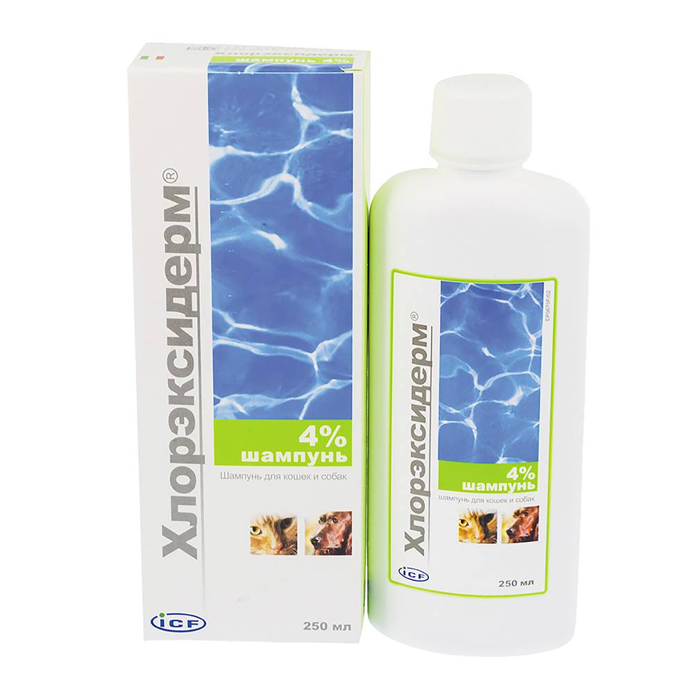 Шампунь ICF Хлорэксидерм 4% 250мл