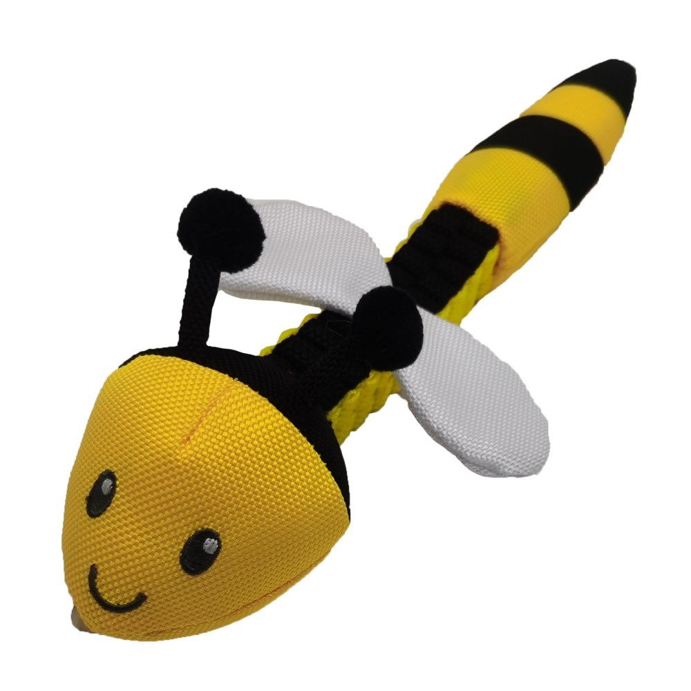 Игрушка для собак CHOMPER Flower Garden Пчелка 30 см с пищалкой и шуршалкой игрушка на пружинке пчелка
