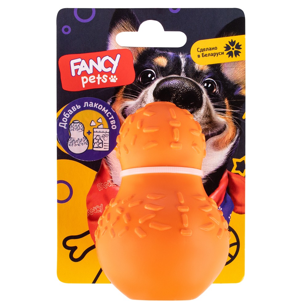 Игрушка для животных FANCY PETS Бомбочка для кормления fancy pets игрушка для животных собака шуршик