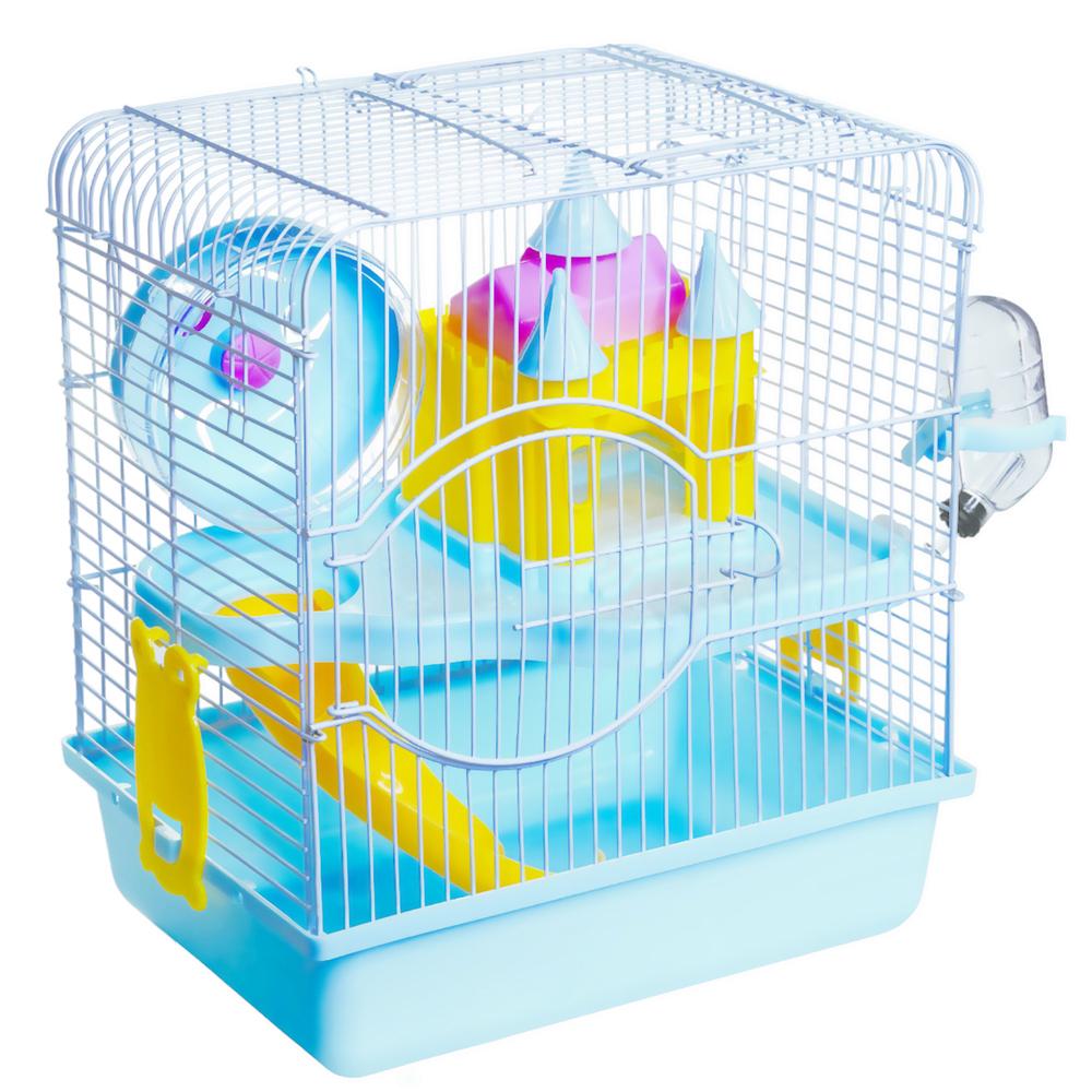 Клетка для грызунов Не Один Дома Tower синий 27х21х31см 1498₽