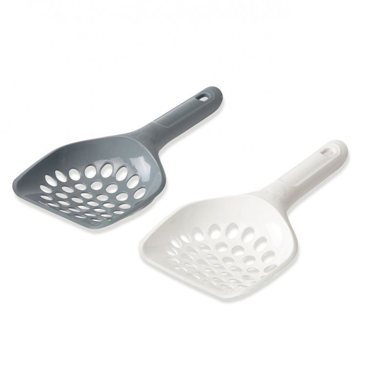 Совок для туалета SAVIC Macro округлый с крупными ячейками 255х115х45см 286₽