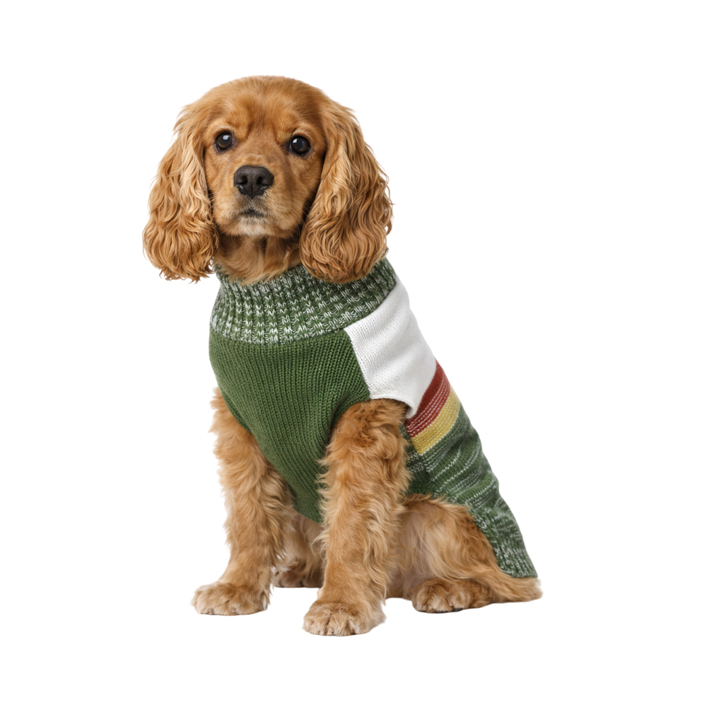 Свитер для собак Foxie First snow разноцветный р M длина спины 35см обхват груди 44-48см 239₽