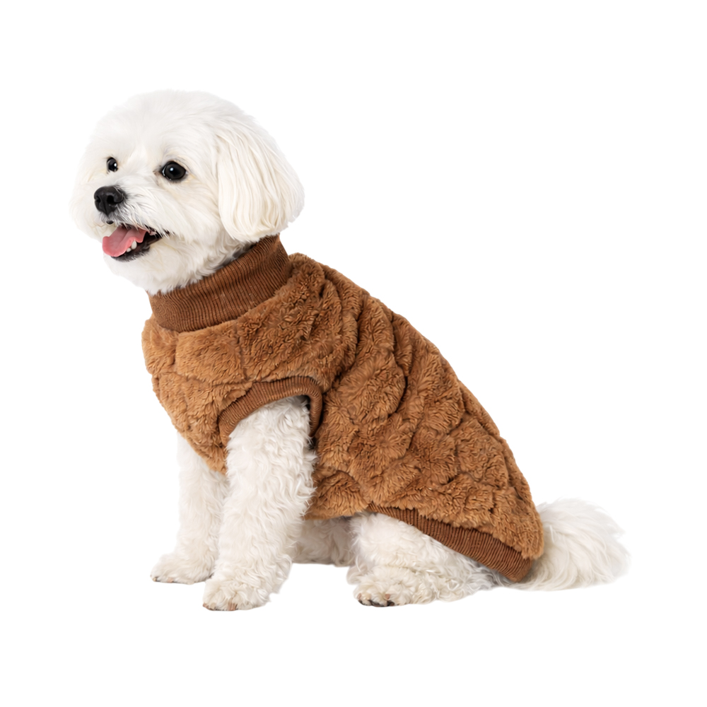 Свитер для собак Foxie Modern classic коричневый р. S (длина спины 30см, обхват груди 32-36см)