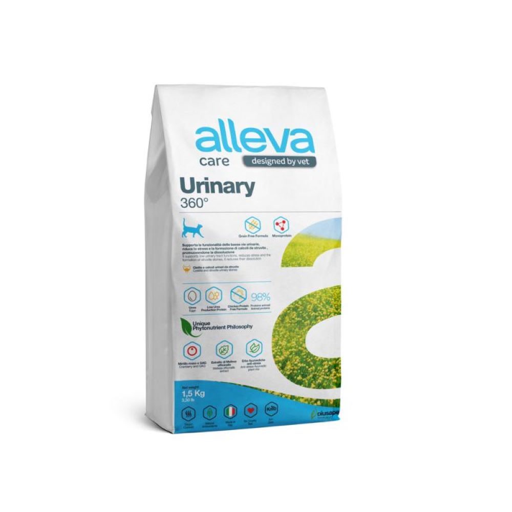 Корм для кошек Alleva Care Urinary 360 сух 15кг 3730₽