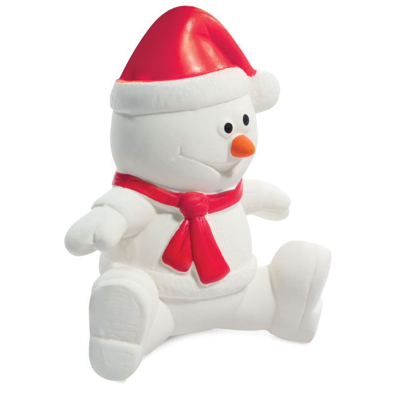 Игрушка для собак TRIOL New Year Снеговик латекс 100мм 298₽