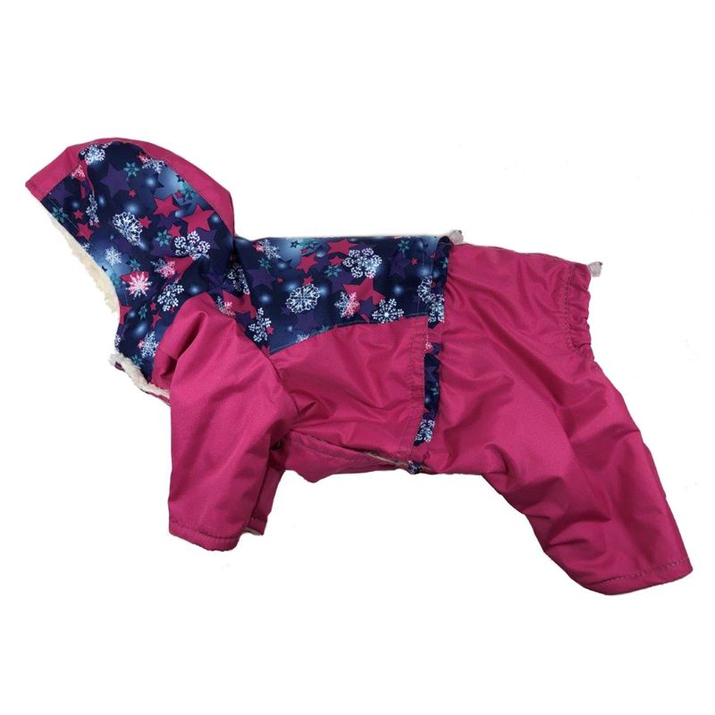 Комбинезон для собак МОХНАТЫЕ УШКИ Лыжница размер S 24 см