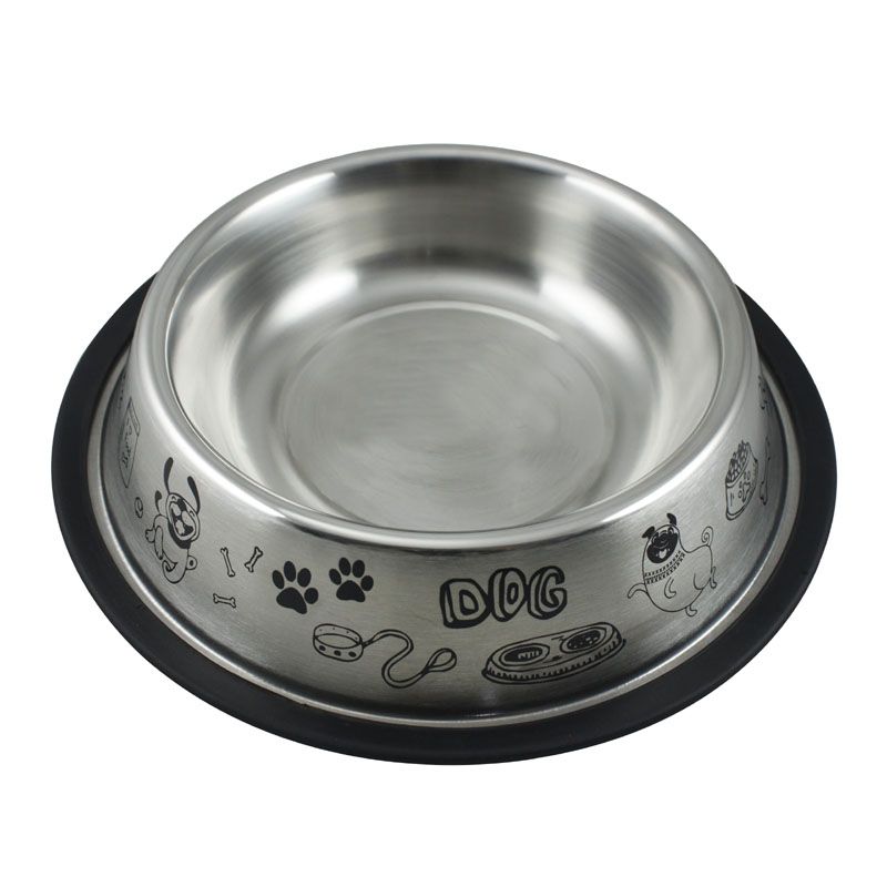 Миска для животных Foxie Orbit Non-Skid металлическая 700мл миска для животных foxie circle bowl металлическая 700мл