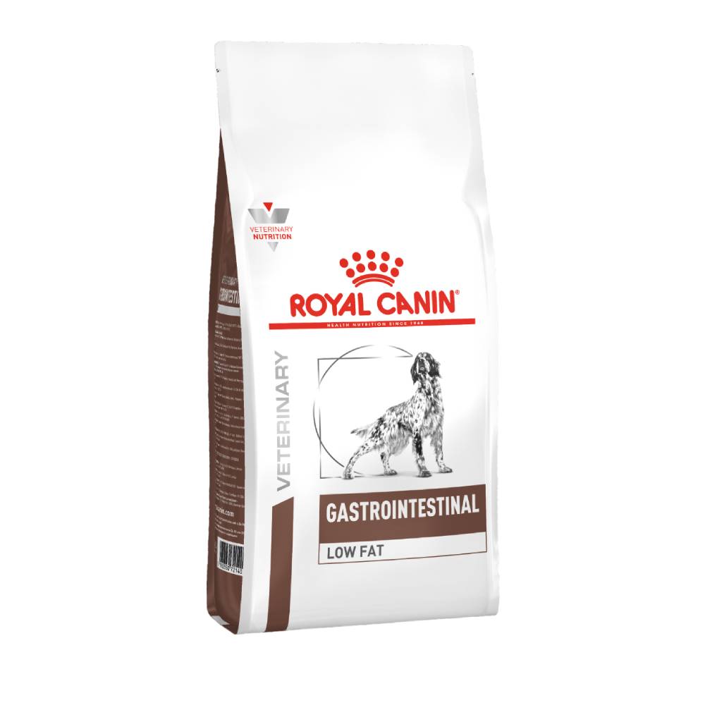 цена Корм для собак ROYAL CANIN Gastrointestinal Low Fat при нарушениях пищеварения сух. 1,5кг
