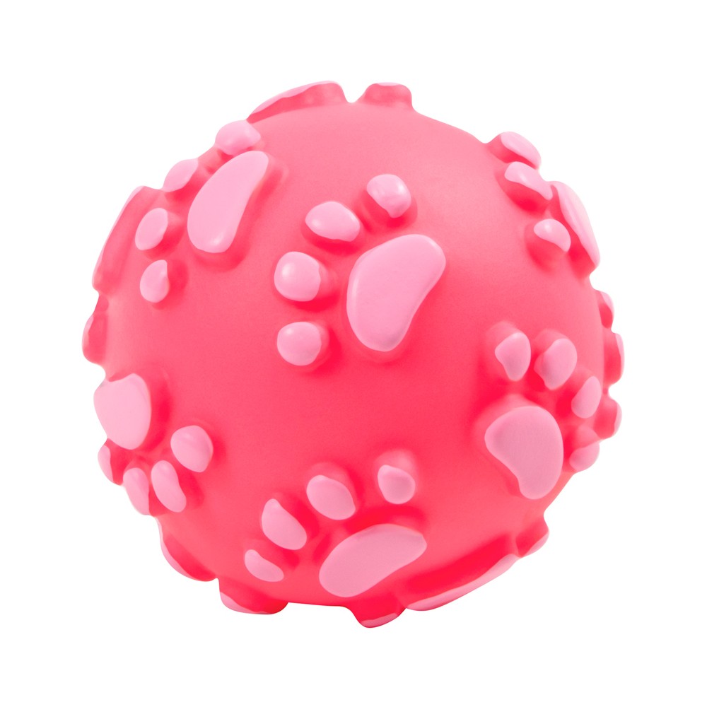 Игрушка для собак TRIOL Мяч с лапками из винила d 6см