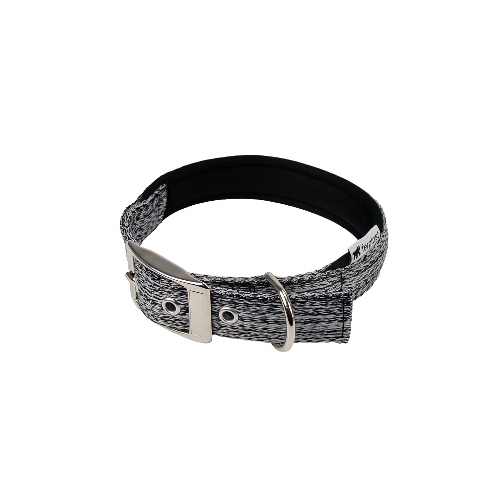 Ошейник для собак FERPLAST Greener Soft C2553 эконейлон с мягкой подкладкой серый 1421₽