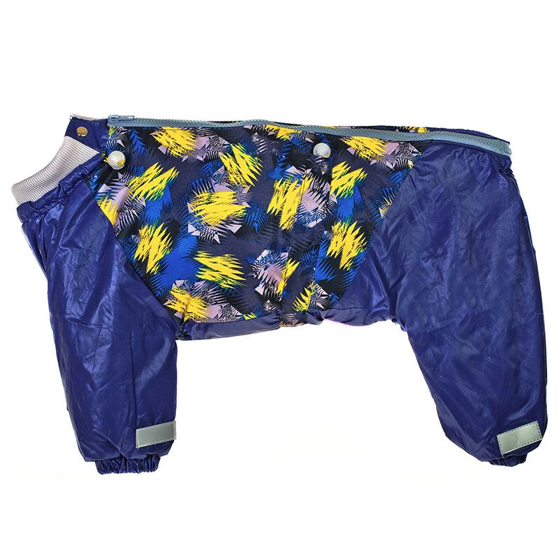 Комбинезон для собак HAPPY PUPPY мопс (весна-осень) мальчик, спинка 30см